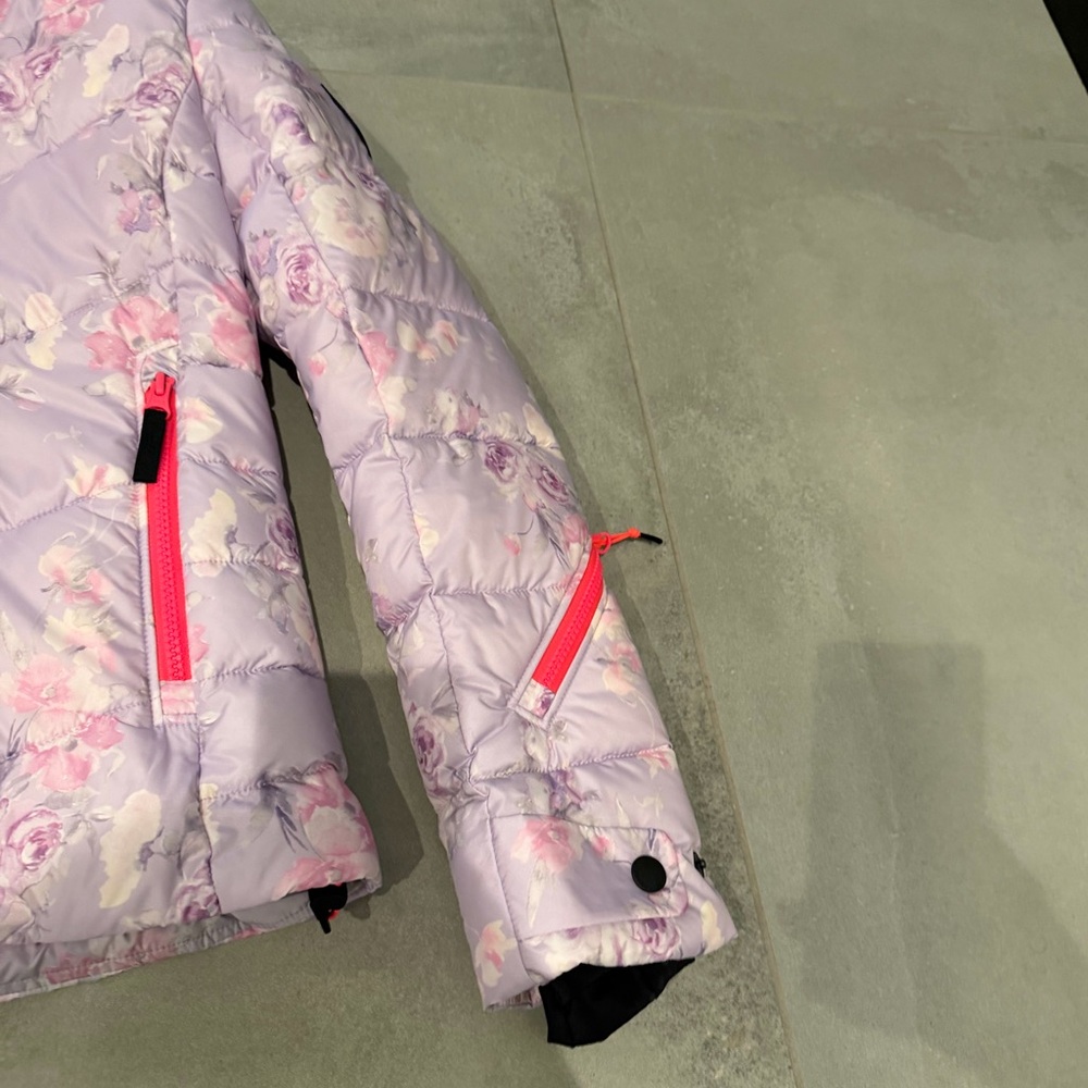 LoveShackFancy Nessa Ski Jacket Pants Set XS 2 4 6 💜🩷 - Picture 6 of 16